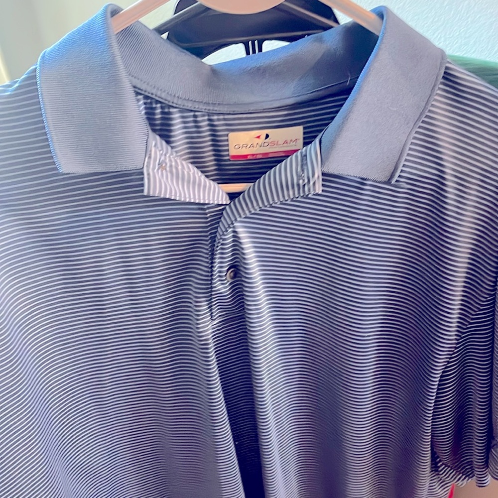 3 mens sports/golf shirts L-XL